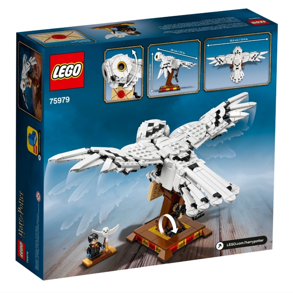 2 of 2 LEGO Harry Potter Hedwig set 75979